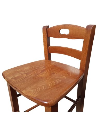 SEDIE: vendita online SGABELLO SNACK F2097 MASSELLO NOCE in offerta