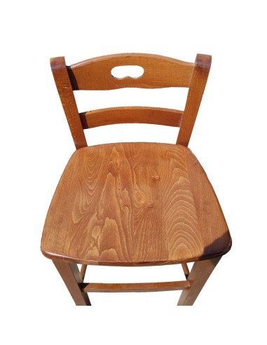 SEDIE: vendita online SGABELLO SNACK F2097 MASSELLO NOCE in offerta