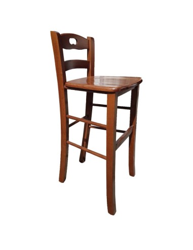 SEDIE: vendita online SGABELLO SNACK F2097 MASSELLO NOCE in offerta