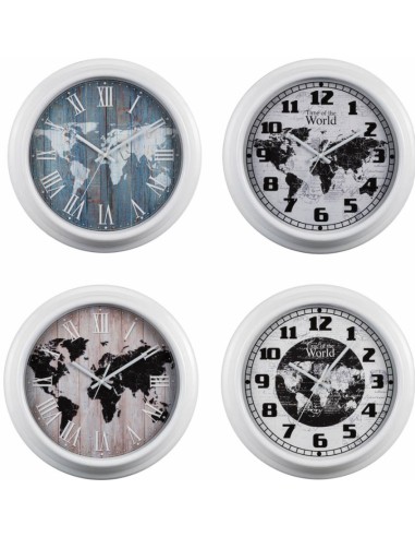 OROLOGIO PARETE 66014 PLASTICA D33CM ASSORTITO su Shop in Casa