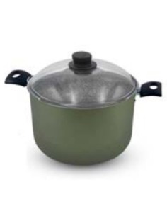 NATURAPIU PENTOLA 26CM CON COPERCHIO VETRO su Shop in Casa