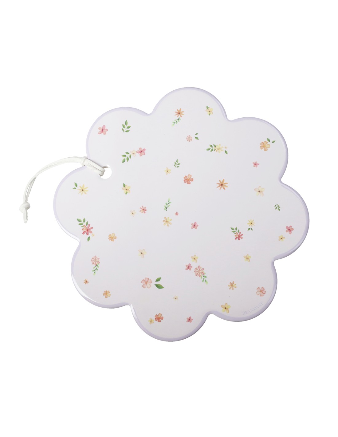 Brandani Decoration Polline Lilla Ceramica e Sughero 20 cm | shopincasa.it