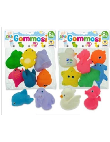 GOGO 67159 SET 6 GOMMOSI ANIMALI ACQUATICI su Shop in Casa