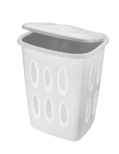 PORTABIANCHERIA 45LT BIANCO SENZA FORI su Shop in Casa
