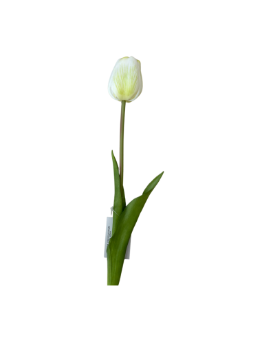 FIORE 18120005-36 TULIPANO BIANCO 45CM su Shop in Casa