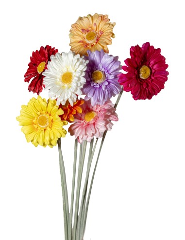 FIORE 1804004826 GERBERA 53CM COLORI ASSORTITI