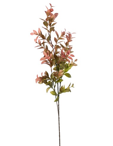 PIANTA 30020002-60 3 RAMI SALMONE/VERDE 72CM su Shop in Casa