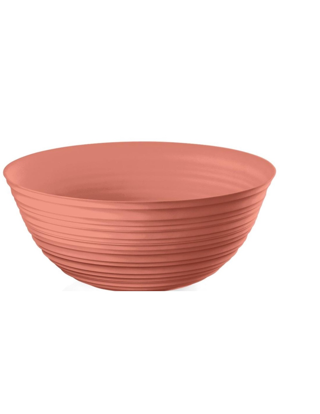 TAVOLA E CUCINA: vendita online Guzzini Tierra contenitore XL in plastica riciclata terracotta Ø30 cm 5000 cc in offerta