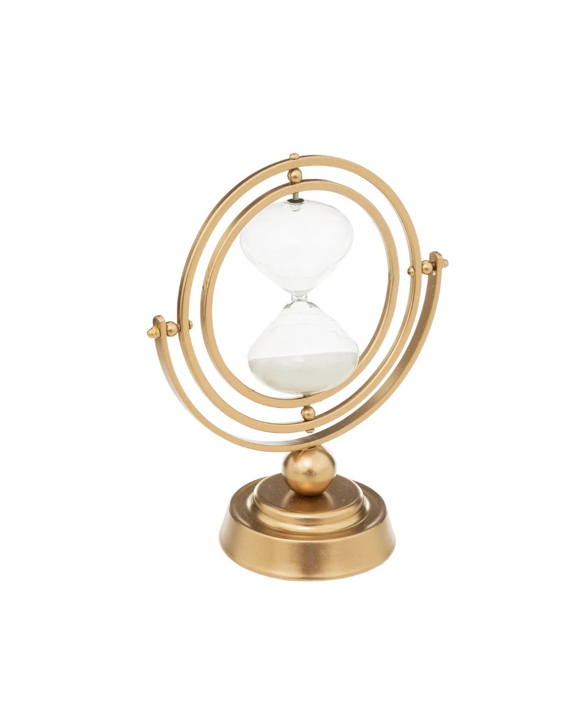 OGGETTISTICA: vendita online CLESSIDRA 193256 CON SUPPORTO DORATO H25CM in offerta