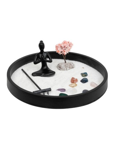 GIARDINO ZED 200824 VASSOIO TONDO D22CM NERO su Shop in Casa