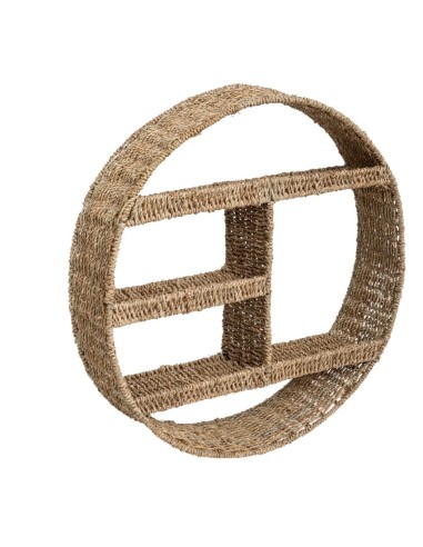 SCAFFALE A MURO 166781 ARIA D58CM SEAGRASS BEIGE su Shop in Casa