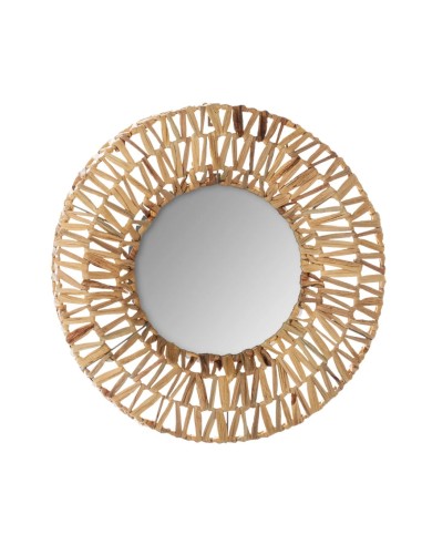 SPECCHIO 166979 BEATRIZ D45CM SEAGRASS su Shop in Casa