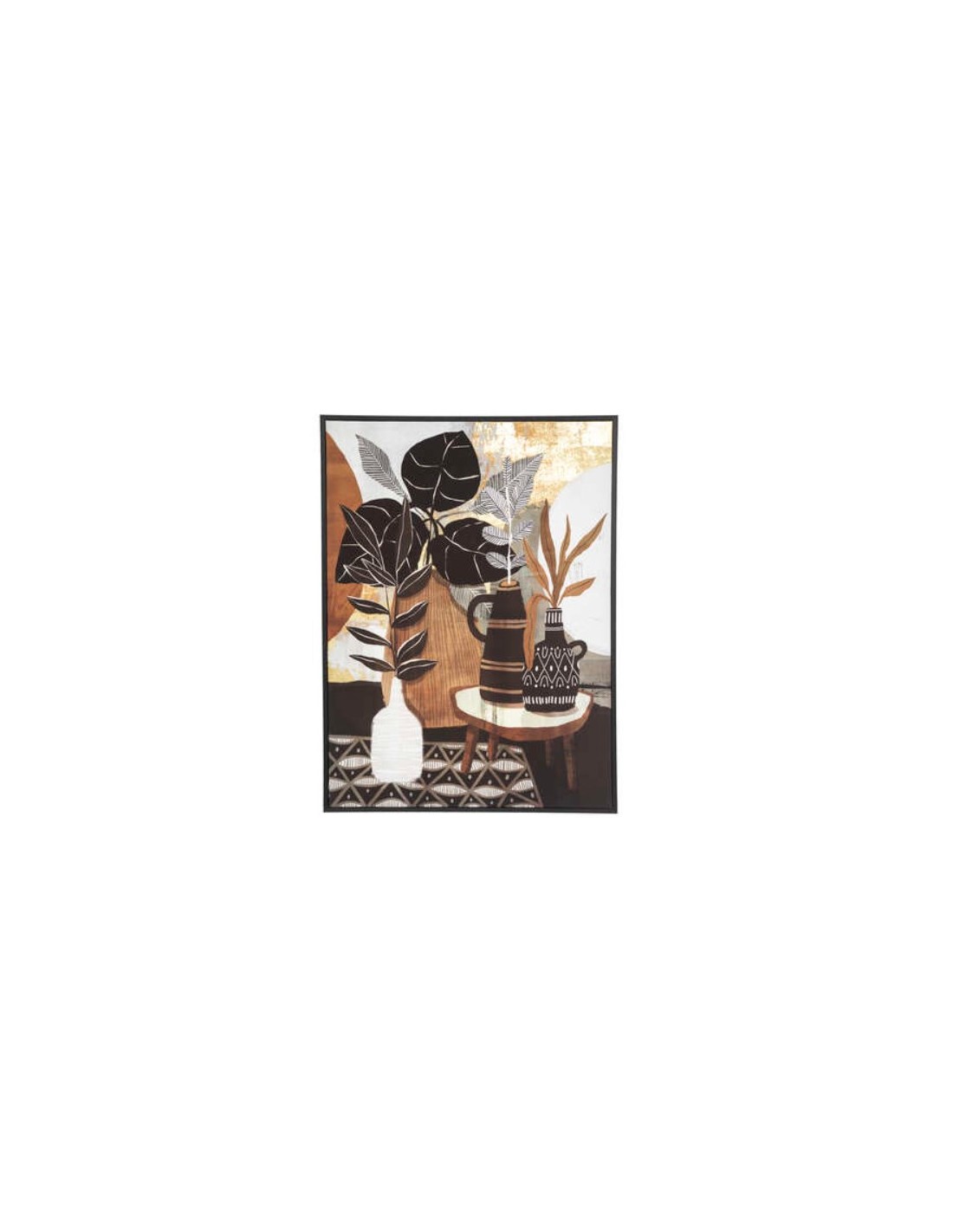 QUADRO TELA 188055 PIANTE 58X78CM POLIESTERE/MDF su Shop in Casa