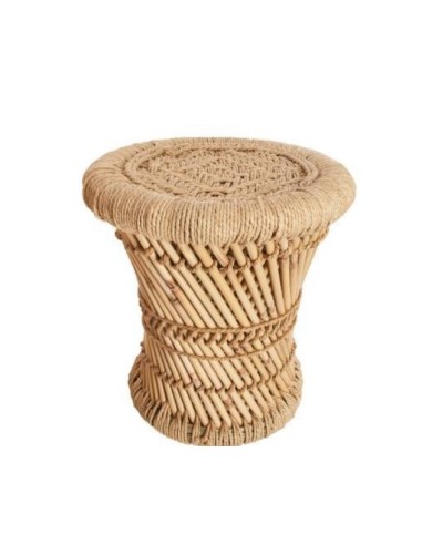 TAVOLINO 156861A 1 MISURA CORDA 30X28CM NATURALE su Shop in Casa