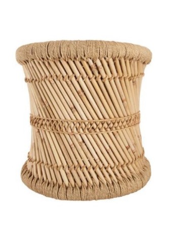 TAVOLINO 156861A 2 MISURA CORDA 37X38CM NATURALE su Shop in Casa