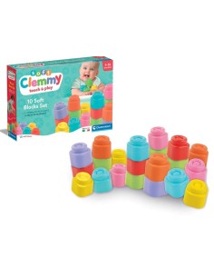 INFANZIA: vendita online CLEMMY COSTRUZIONI 10 BLOCCHI, COSTRUZIONI MORBIDE, PRIMA INFANZIA, 6 MESI+, 10 MATTONCINI, 11X11X5 ...