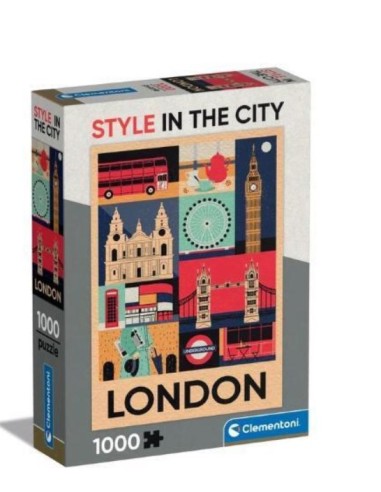 PUZZLE 39844 1000PZ LONDRA STYLE IN THE CITY