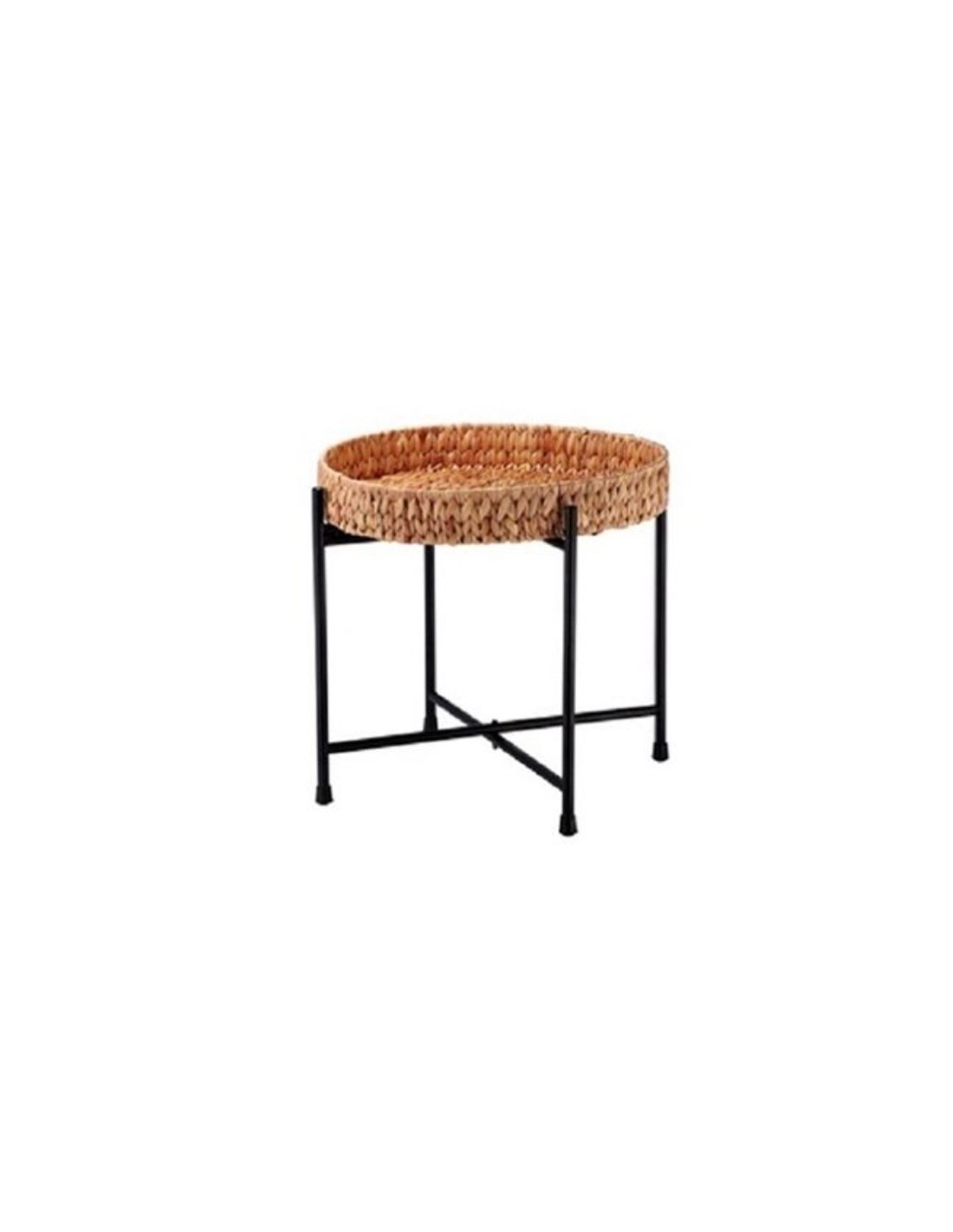 TAVOLINO 101399 GIACINTO/FERRO D50X49CM su Shop in Casa