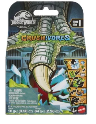 JURASSIC WORLD HVB29 CRUSHIVORES ASSORTITI