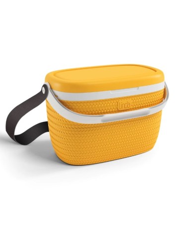 BORSA FRIGO LINDA GIALLO 18LT CON CINGHIA su Shop in Casa