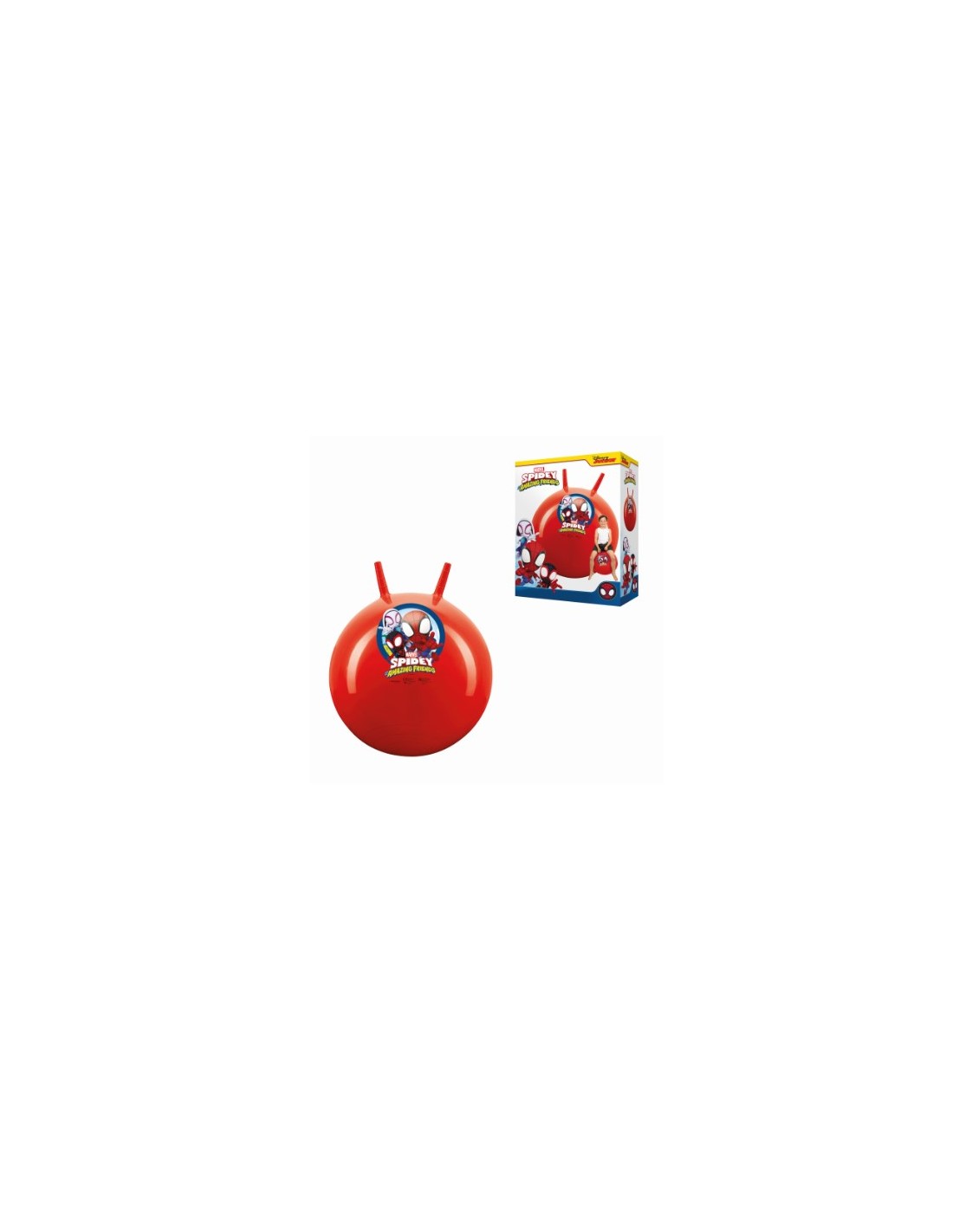 Palla Fitness Bambini Spidey 59549 Hopper Ball 45 cm | shopincasa.it