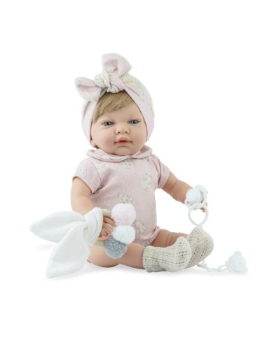 REBORN BAMBOLA 748 SWEET RABBIT ROSA su Shop in Casa