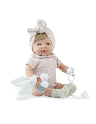 REBORN BAMBOLA 748 SWEET RABBIT ROSA