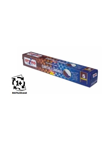 ROTOLO CARTALLUMINIO 5MT 5000/24 su Shop in Casa