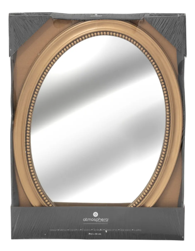 SPECCHIO 200210 VICTORIA 40X53CM MDF DORATO su Shop in Casa