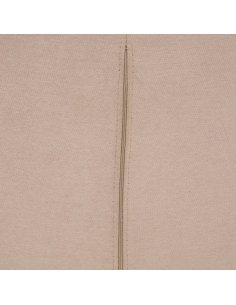 POLTRONE E DIVANI: vendita online Poltrona da pranzo Visoca, beige, acciaio, dimensioni 61,5x57x83 cm in offerta 2