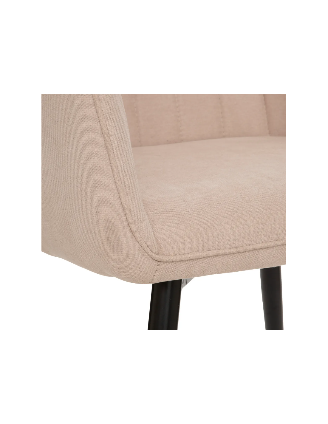 POLTRONE E DIVANI: vendita online Poltrona da pranzo Visoca, beige, acciaio, dimensioni 61,5x57x83 cm in offerta