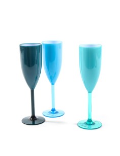 CALICE FLUTE 13013 ASSORTITO 6,5X21,5CM POLISTIRENE su Shop in Casa