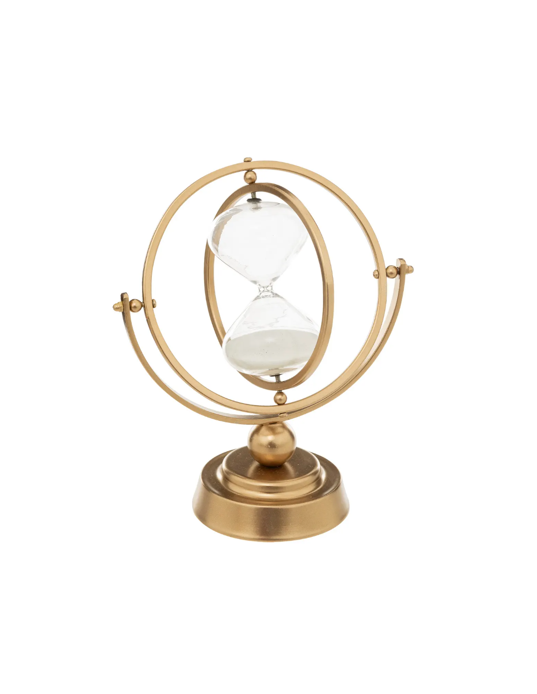 OGGETTISTICA: vendita online CLESSIDRA 193256 CON SUPPORTO DORATO H25CM in offerta