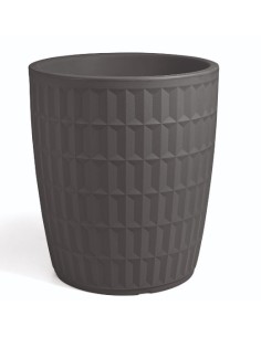 VASI E SOTTO VASI: vendita online TYLE VASO ROTONDO 60CM ANTRACITE in offerta