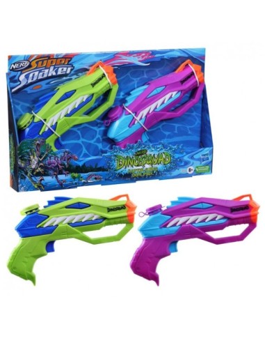 NERF F8436 SUPER SOAKER DINOSQUAD DUAL PACK