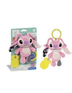 INFANZIA: vendita online Clementoni Disney Baby Stitch Angel Soft Rattle – Sonaglino Multisensoriale Prima Infanzia in offerta