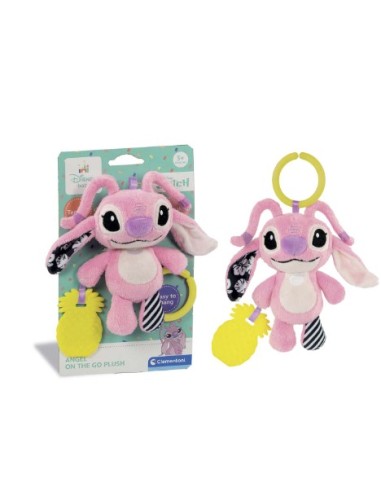 BABY DISNEY 17937 PELUCHE STITCH ROSA