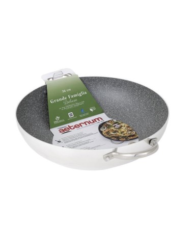 GRANDE FAMIGLIA DELUXE WOK 36CM 2MANICI su Shop in Casa