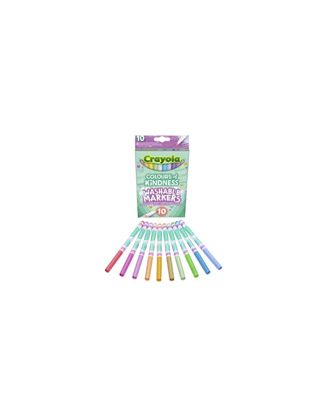 CONF 10 PENNARELLI 58-7827 PUNTA FINE COLOUR OF KINDNESS su Shop in...