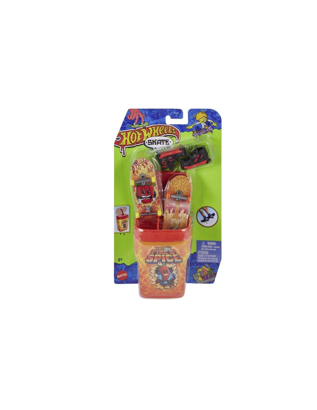 GIOCATTOLO PUBBLICIZZATO: vendita online HOTWHEELS HTP10 SET 2 SKATE CON SCATOLA ASSORTITO in offerta