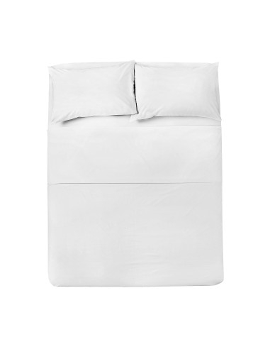COMPLETO LETTO SINGOLO 3PZ TINTA UNITA COTONE su Shop in Casa