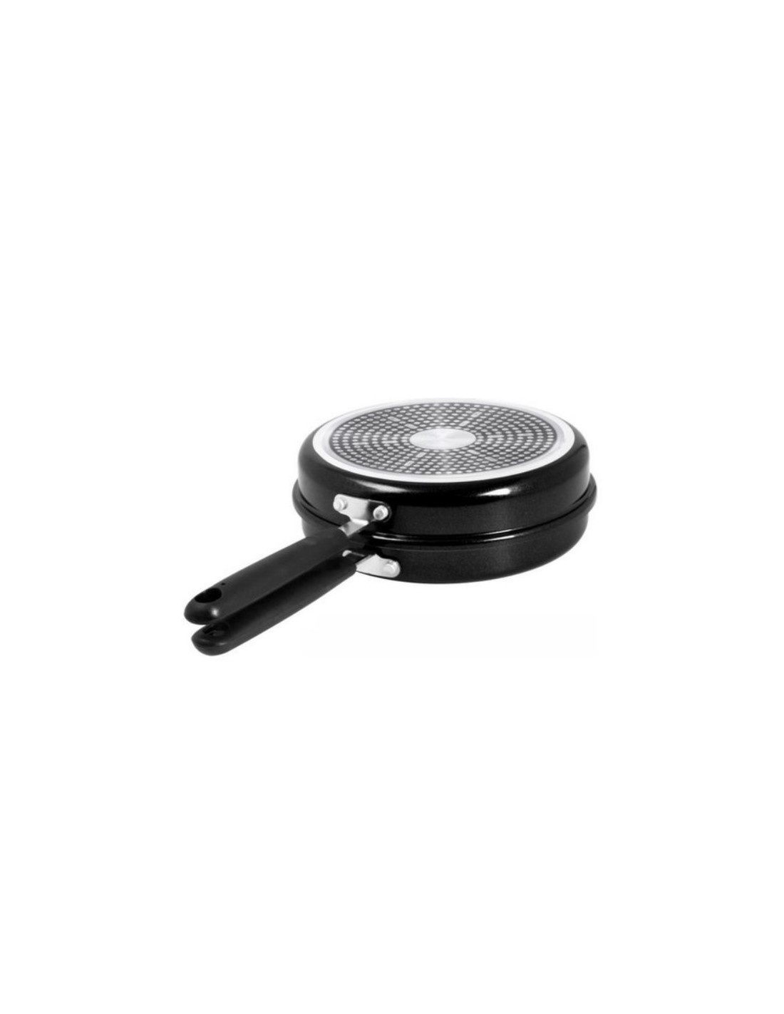 Aeternum Padella Doppia Girafrittata 24 cm Black Pearl – Antiaderente, Induzione