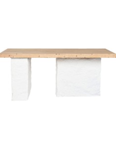 TAVOLO MB212193 ABETE/RESINA 180X90X77CM su Shop in Casa