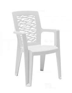 POLTRONA ISEO BIANCO su Shop in Casa