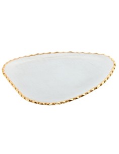 CENTROTAVOLA BD212883 ASTRATTO 29X23CM CRISTALLO su Shop in Casa