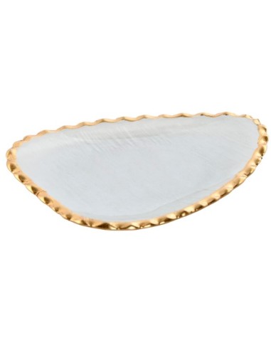 VASSOIO BD212884 SVUOTATASCHE 19X14CM CRISTALLO su Shop in Casa