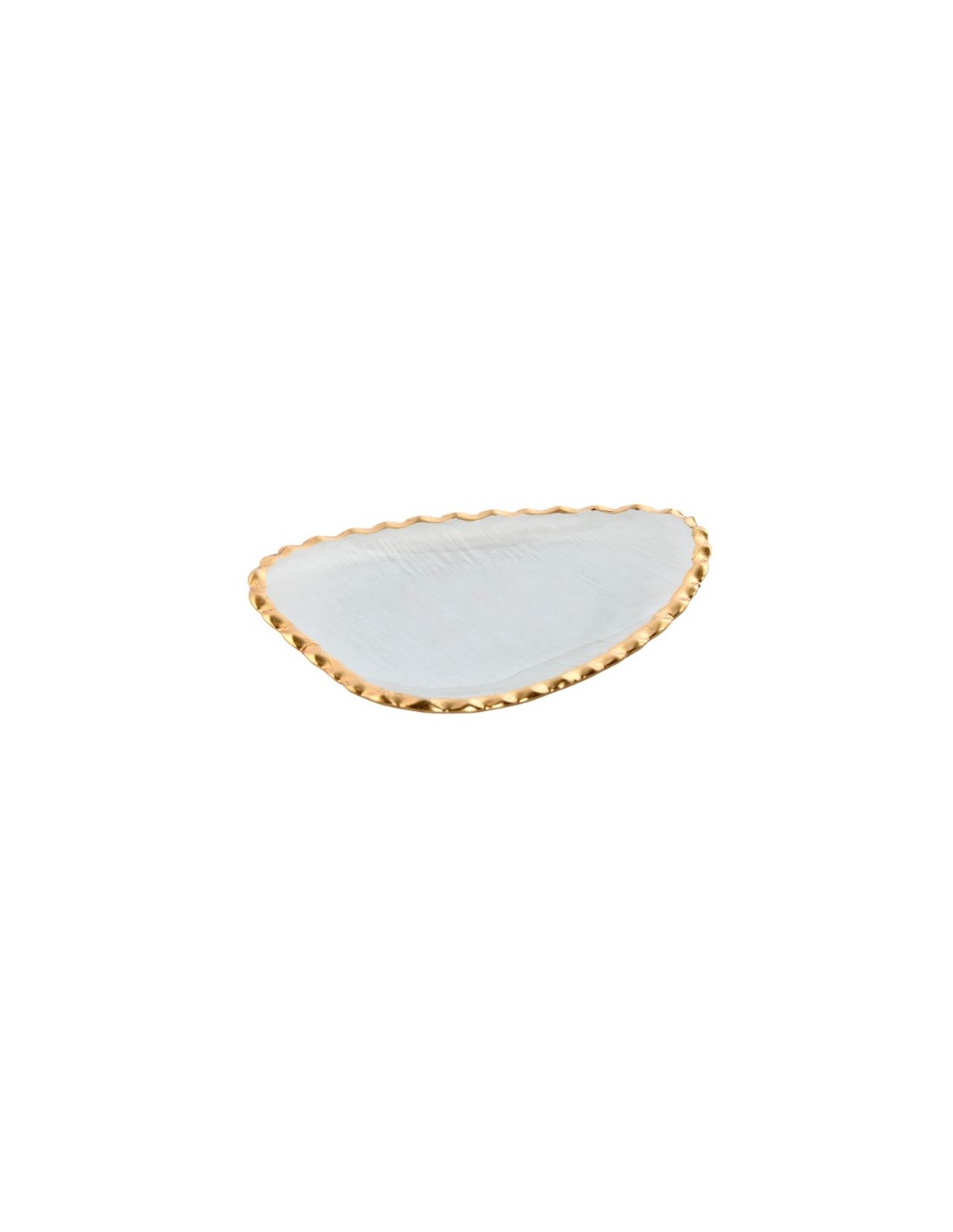 VASSOIO BD212884 SVUOTATASCHE 19X14CM CRISTALLO su Shop in Casa