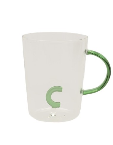 U10045122U00 ALLALETTERA TAZZA BOROSILICATO C su Shop in Casa
