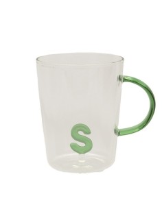 U10061122U00 ALLALETTERA TAZZA BOROSILICATO S su Shop in Casa