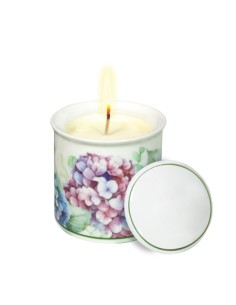 Brandani Candela Flora New Bone China e Cera di Soia 8,5x9 cm | shopincasa.it